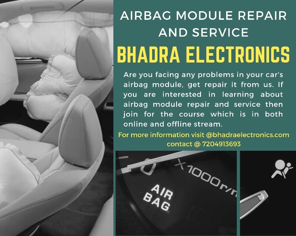 AIRBAG MODULE REPAIR AND SERVICE TRAINING CENTRE IN INDIA.